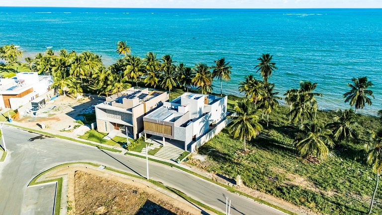 Casa Waua | PÉ NA AREIA, rooftop, borda infinita