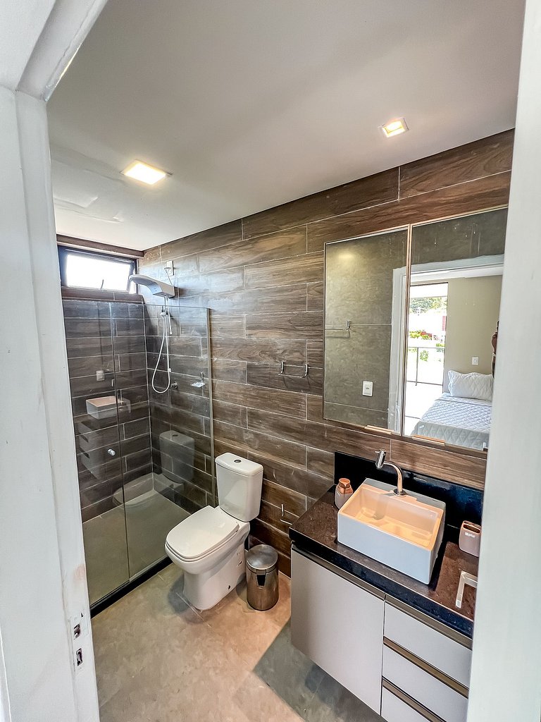 Casa com 4 suítes, piscina, a 20m do mar| Milagres