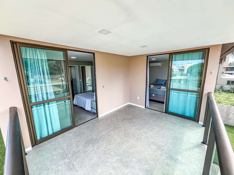 Casa com 4 suítes, piscina, a 20m do mar| Milagres