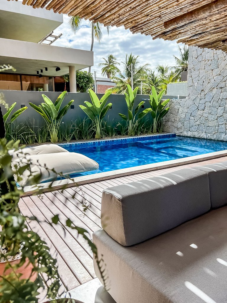 Casa com Ofurô, Piscina Aquecida e Cozinheira