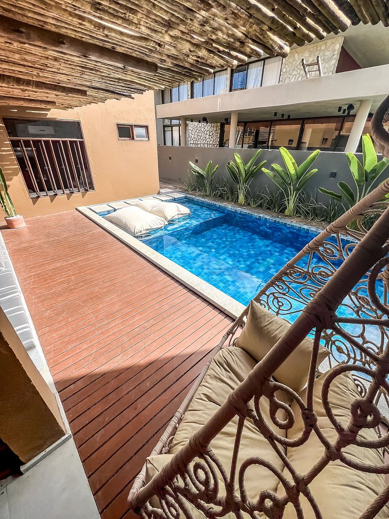 Casa com Ofurô, Piscina Aquecida e Cozinheira