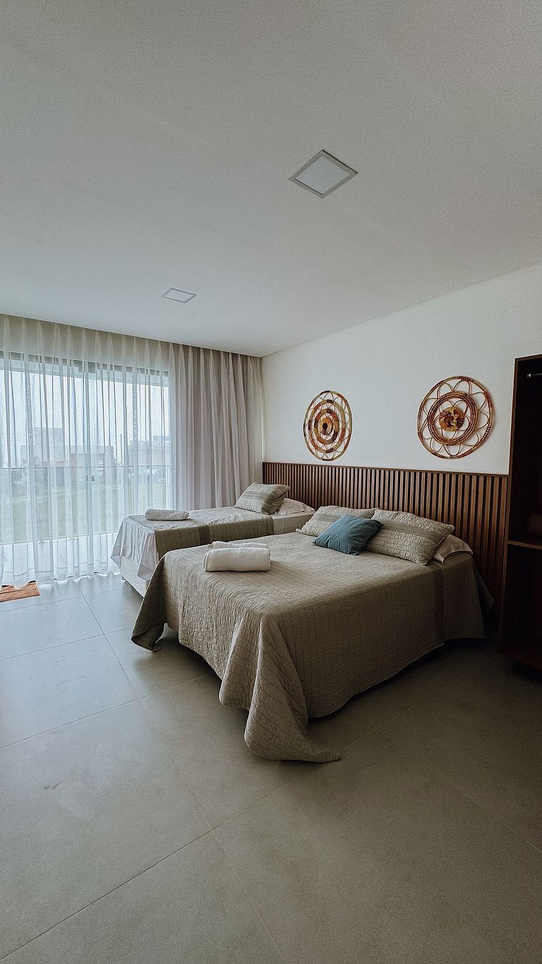 Casa em Milagres/AL | 3 suítes, vista-mar, piscina