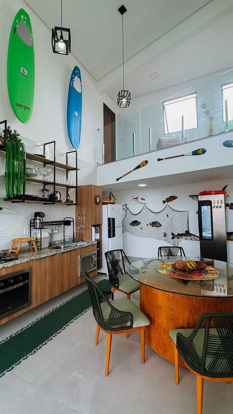 Casa em Milagres/AL | 3 suítes, vista-mar, piscina