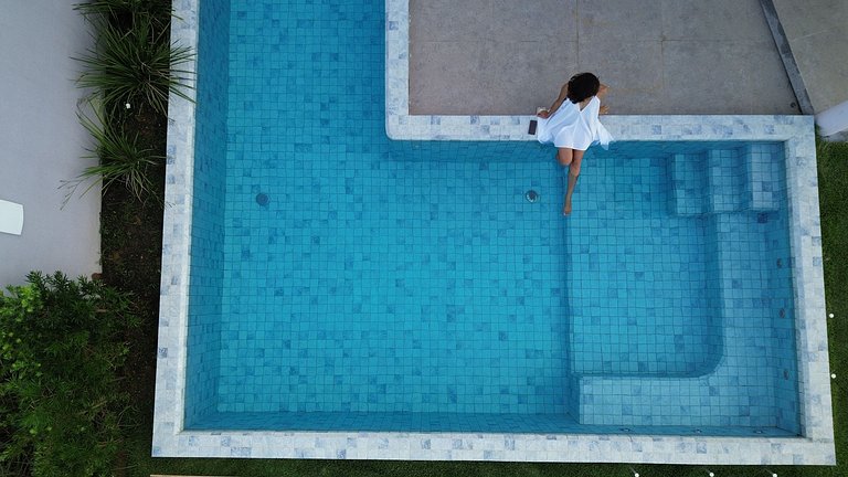 Casa em Milagres/AL | 3 suítes, vista-mar, piscina