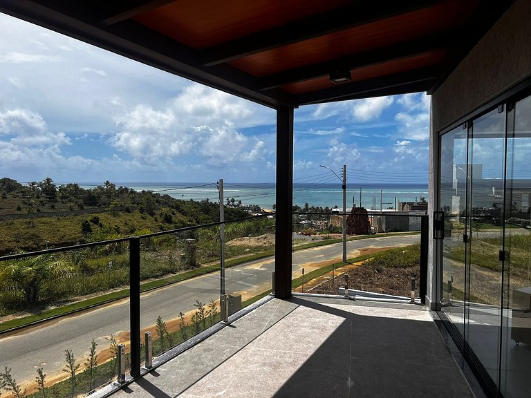 Casa em Milagres/AL | 3 suítes, vista-mar, piscina