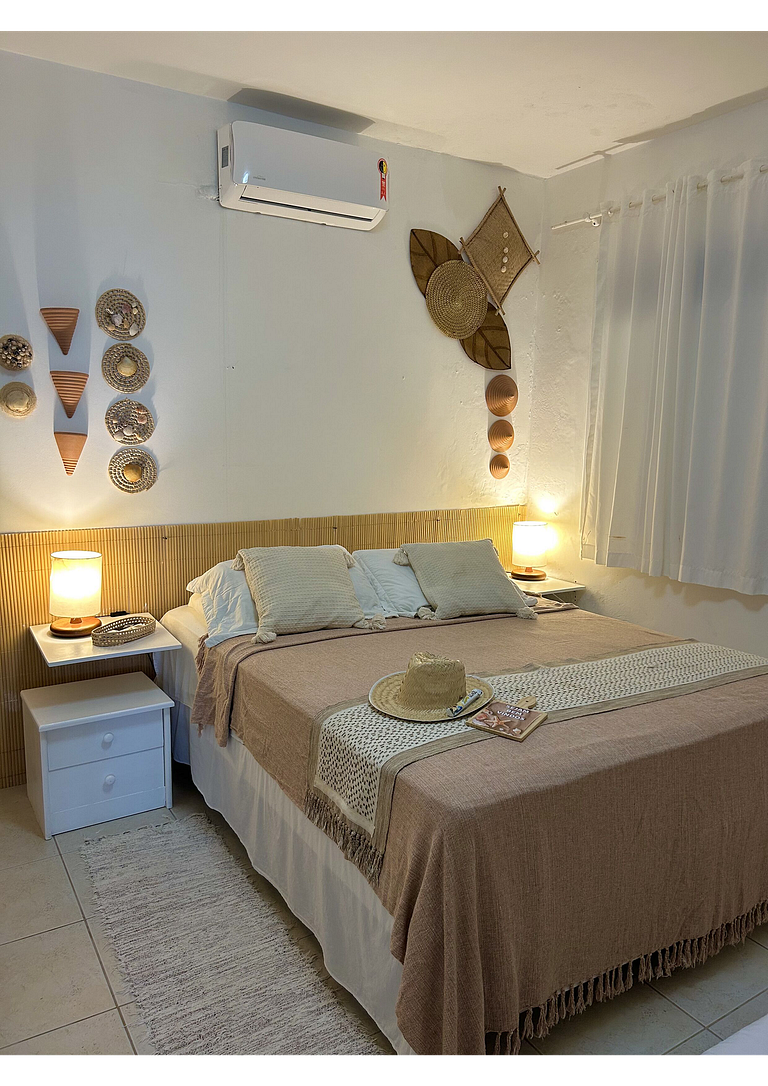 Casa Ilha| beira mar, piscina aquecida, 4 suítes
