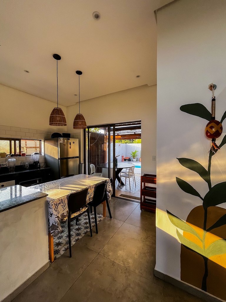 Casa de praia em Ipioca com piscina e área gourmet
