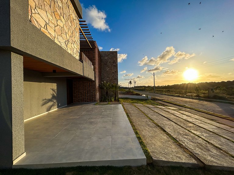 Casa Vista Mar de Luxo com Serviços Inclusos