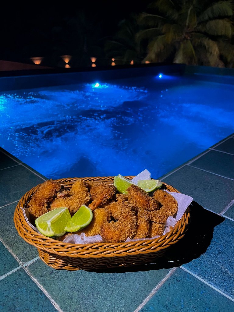 Casa Waua | PÉ NA AREIA, rooftop, borda infinita