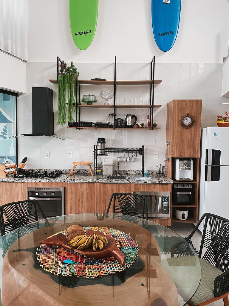 Casa em Milagres/AL | 3 suítes, vista-mar, piscina