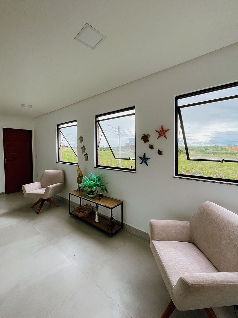 Casa em Milagres/AL | 3 suítes, vista-mar, piscina
