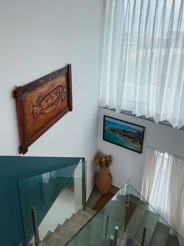 Casa em Milagres/AL | 3 suítes, vista-mar, piscina