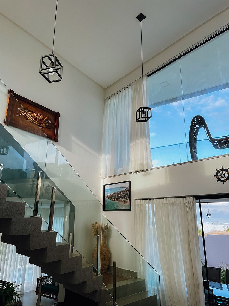 Casa em Milagres/AL | 3 suítes, vista-mar, piscina