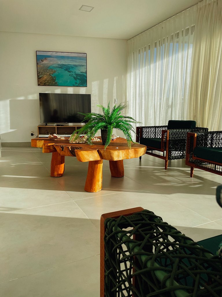 Casa em Milagres/AL | 3 suítes, vista-mar, piscina