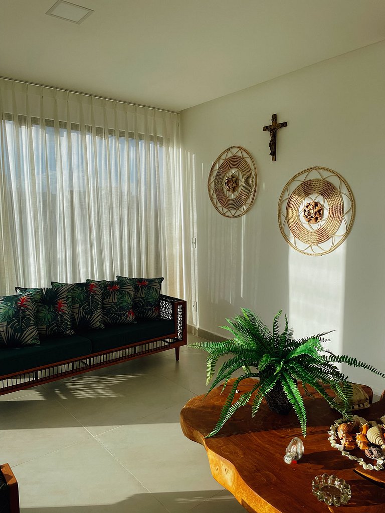 Casa em Milagres/AL | 3 suítes, vista-mar, piscina