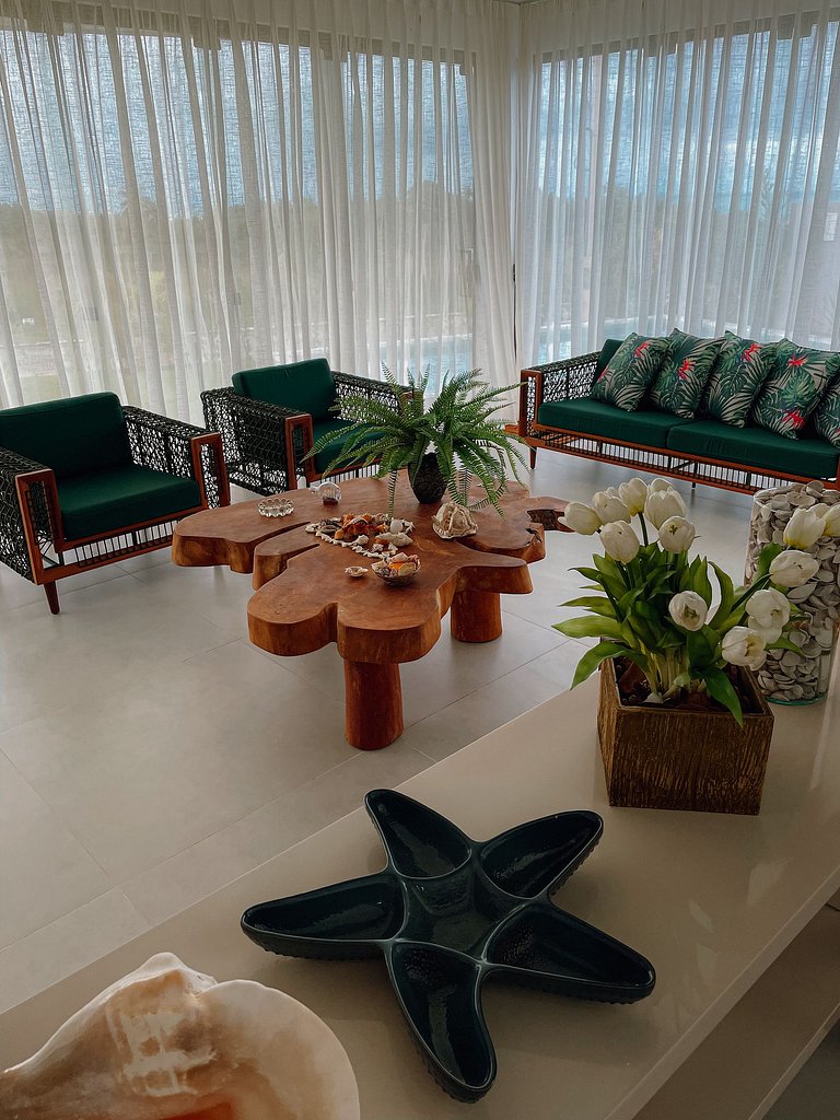 Casa em Milagres/AL | 3 suítes, vista-mar, piscina