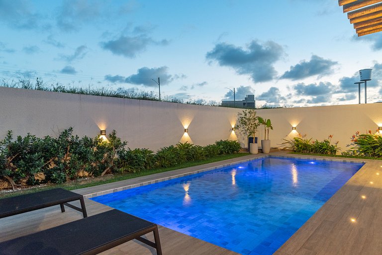 Casa Vista Mar de Luxo com Serviços Inclusos