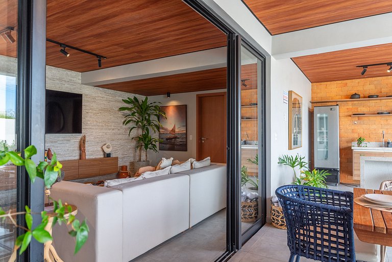 Casa Vista Mar de Luxo com Serviços Inclusos