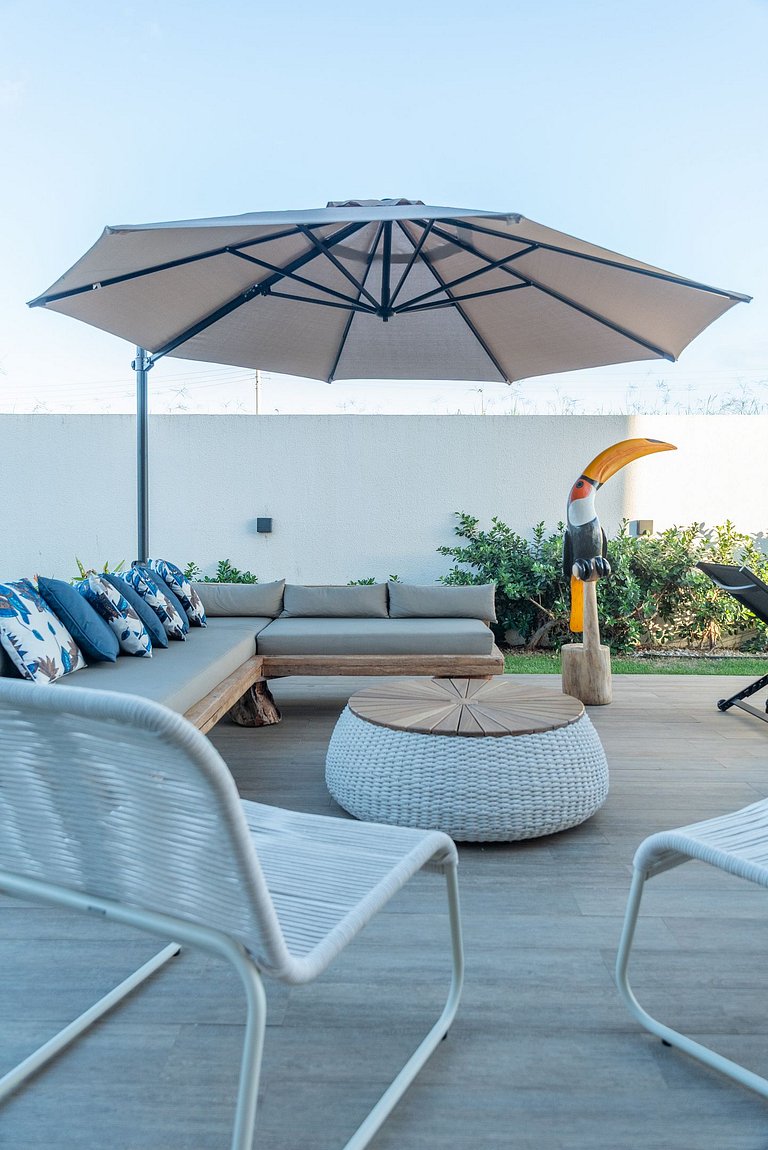 Casa Vista Mar de Luxo com Serviços Inclusos