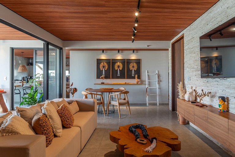 Casa Vista Mar de Luxo com Serviços Inclusos
