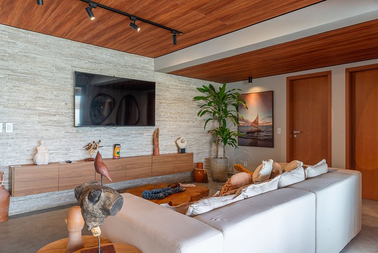 Casa Vista Mar de Luxo com Serviços Inclusos