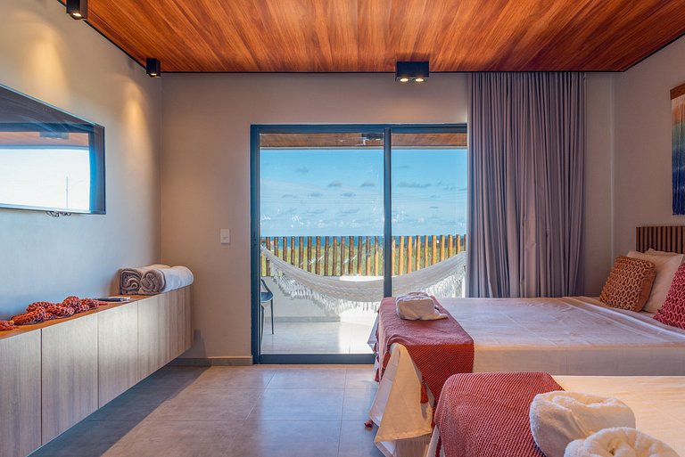 Casa Vista Mar de Luxo com Serviços Inclusos