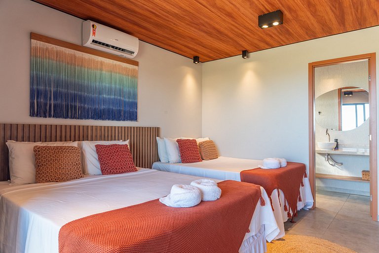 Casa Vista Mar de Luxo com Serviços Inclusos