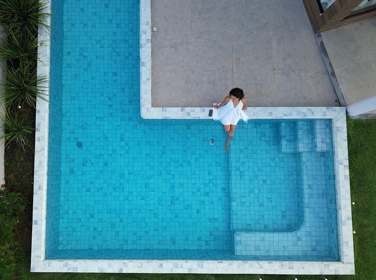 Casa em Milagres/AL | 3 suítes, vista-mar, piscina