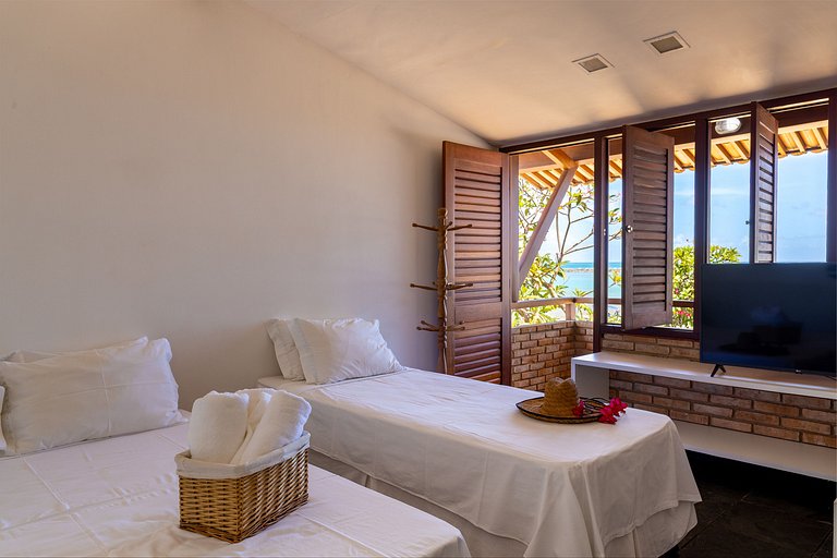 Casa Maré | Pé na Areia em Praia Bonita/AL