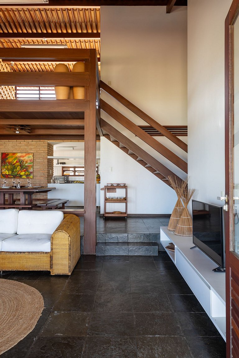 Casa Maré | Pé na Areia em Praia Bonita/AL