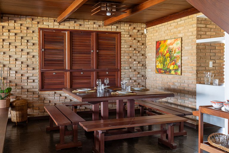 Casa Maré | Pé na Areia em Praia Bonita/AL