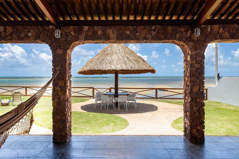 Casa Maré | Pé na Areia em Praia Bonita/AL