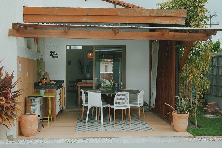 Casa de praia em Ipioca com piscina e área gourmet