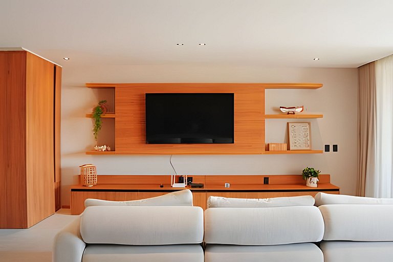 Casa Pé na Areia | Rooftop, 5 suítes, piscina