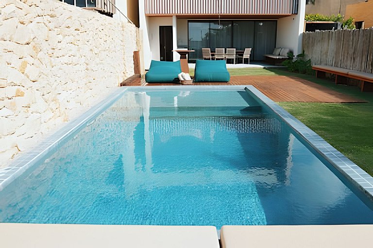 Casa Pé na Areia | Rooftop, 5 suítes, piscina