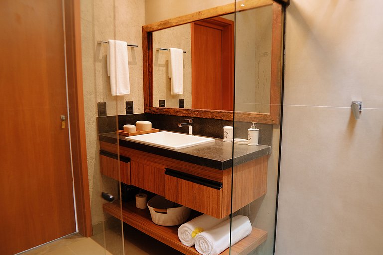 Casa Pé na Areia | Rooftop, 5 suítes, piscina