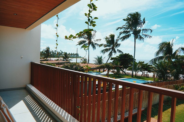 Casa Pé na Areia | Rooftop, 5 suítes, piscina