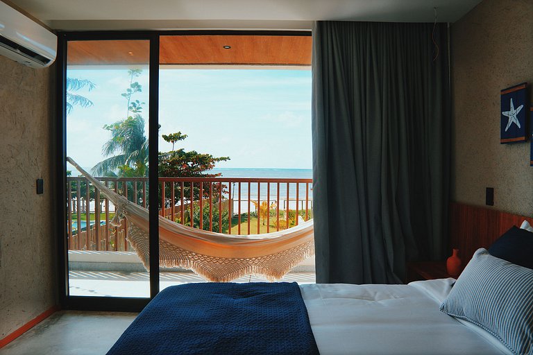 Casa Pé na Areia | Rooftop, 5 suítes, piscina