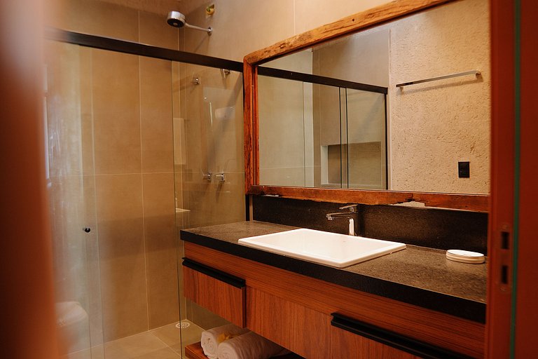 Casa Pé na Areia | Rooftop, 5 suítes, piscina