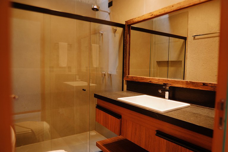 Casa Pé na Areia | Rooftop, 5 suítes, piscina