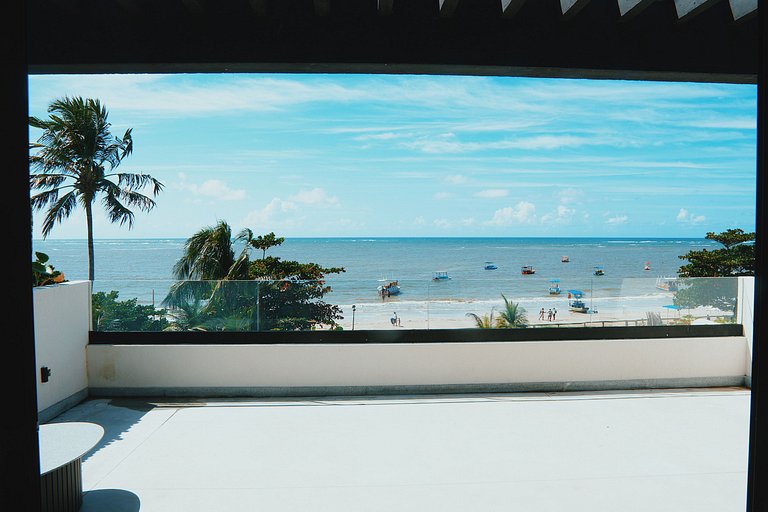Casa Pé na Areia | Rooftop, 5 suítes, piscina