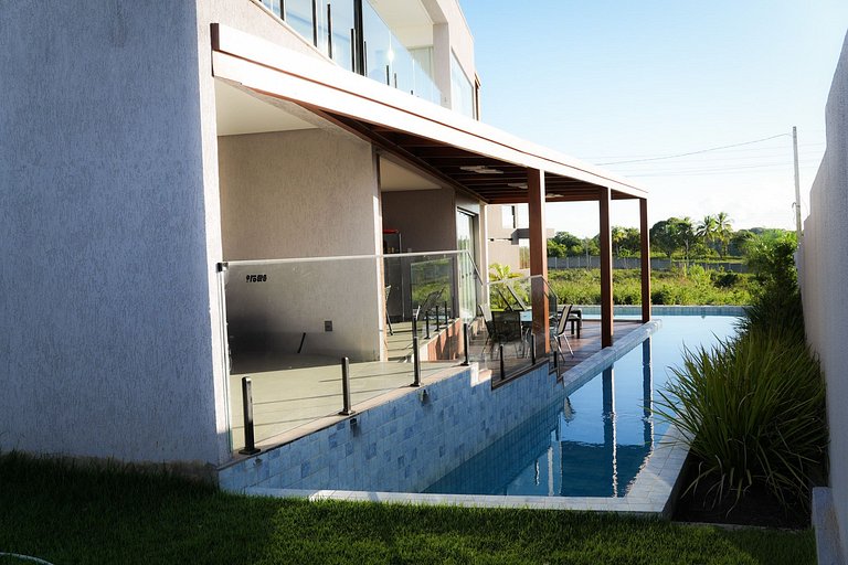 Casa em Milagres/AL | 3 suítes, vista-mar, piscina