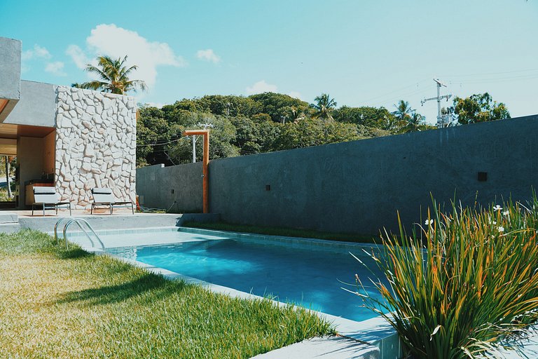 Casa em Milagres| 3 suítes, área gourmet, piscina