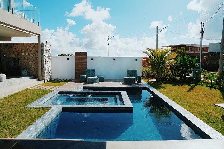 Casa Vista Mar, Piscina Aquecida/Hidro, Cozinheira