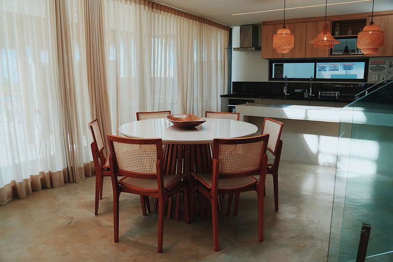 Casa Vista Mar, Piscina Aquecida/Hidro, Cozinheira