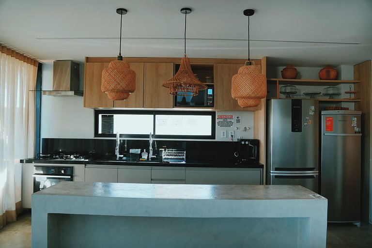 Casa Vista Mar, Piscina Aquecida/Hidro, Cozinheira