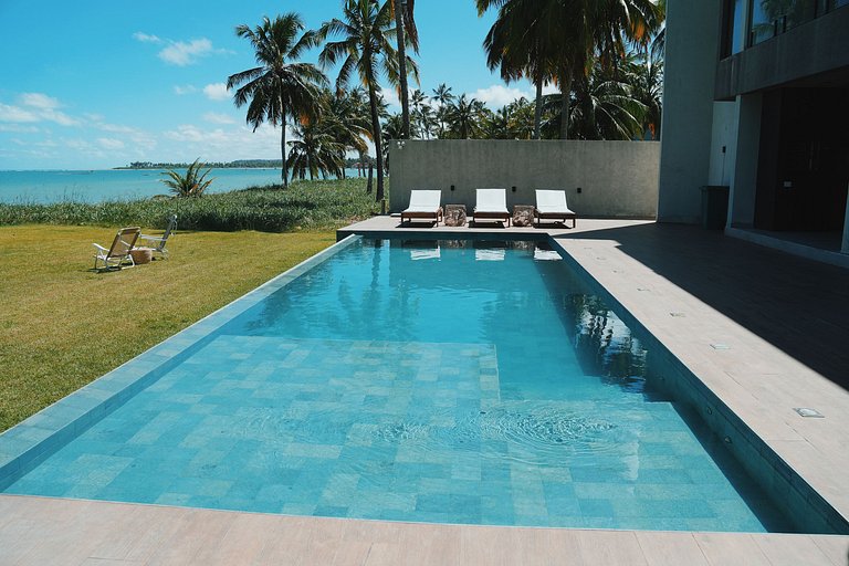 Casa Waua | PÉ NA AREIA, rooftop, borda infinita