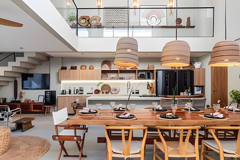 Casa Serena | 5 suítes, Vista mar, Piscina e hidro