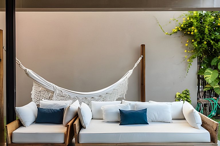 Casa Serena | 5 suítes, Vista mar, Piscina e hidro