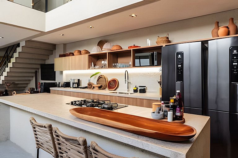 Casa Serena | 5 suítes, Vista mar, Piscina e hidro